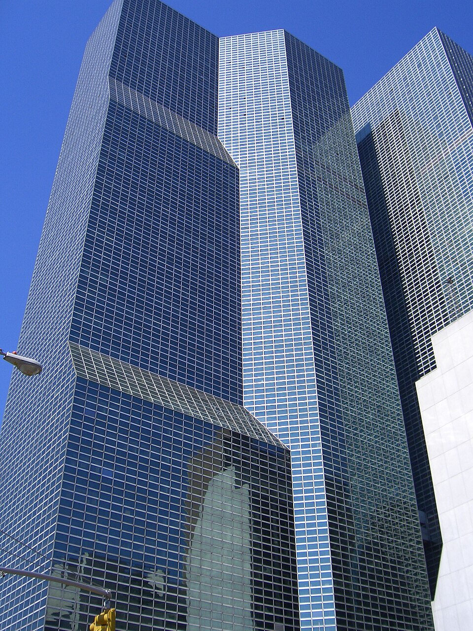 Glass buildings near UN (front)