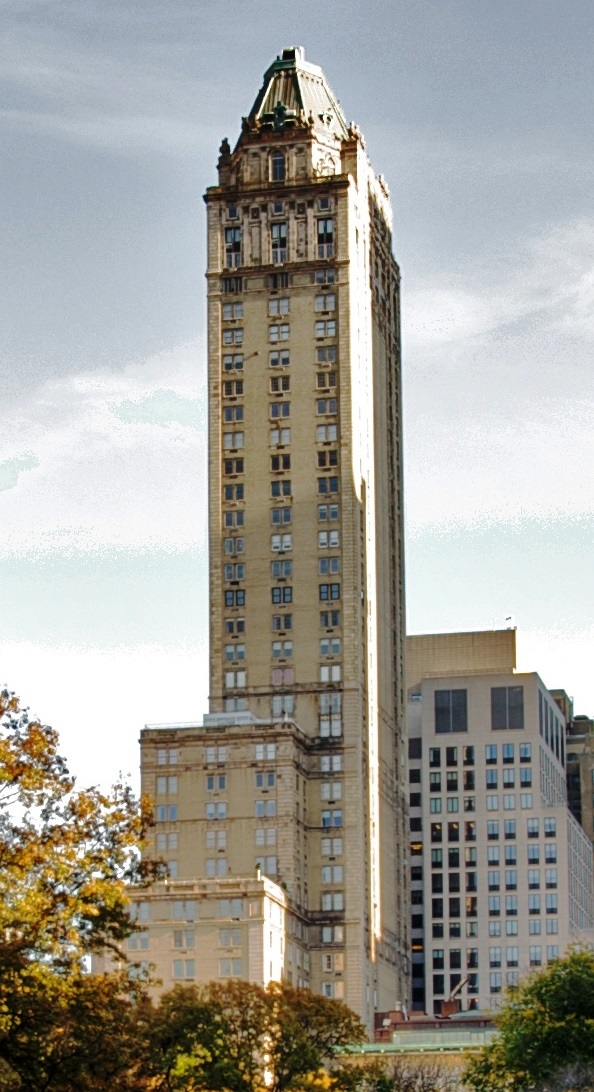 Pierre Hotel from Looking towards Fifth Avenue from Central Park during Autumn, NYC